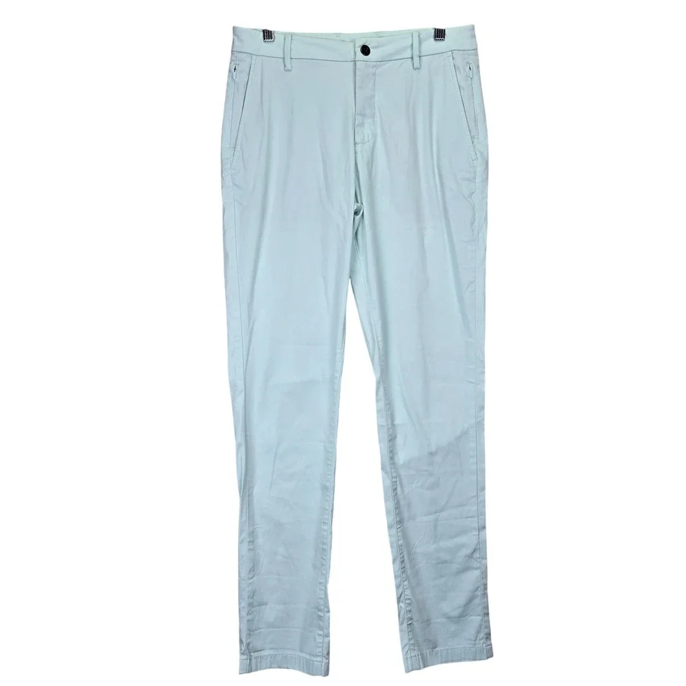 Birddogs Boom Mens Golf Chino Pants 30x32 Lightweight Stretch Preppy Performance